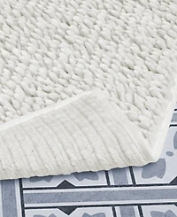 Laura Ashley Butter Chenille Bath Mat, 27" x 45"