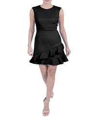 Julia Jordan Women's Ruffled Cocktail Dress
