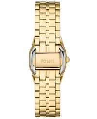 Fossil Women's Harlow Three-Hand Gold-Tone Stainless Steel Watch 27mm