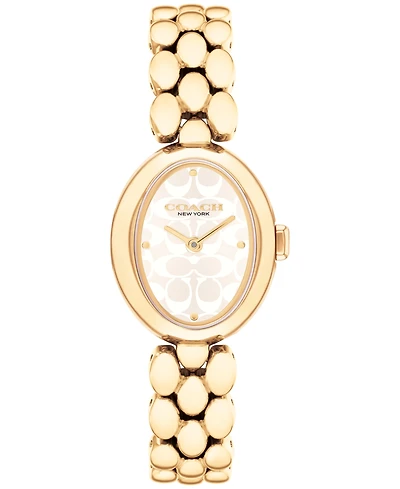 Coach Women's Gold Sammy Stainless Steel Watch 22.5mm