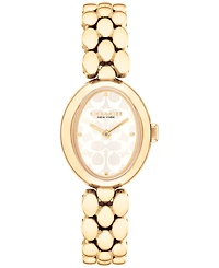 Coach Women's Gold Sammy Stainless Steel Watch 22.5mm