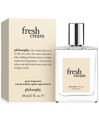 philosophy fresh cream eau de toilette, 2 oz