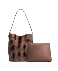 Melie Bianco Women's Celine Magnetic Snap Handbag