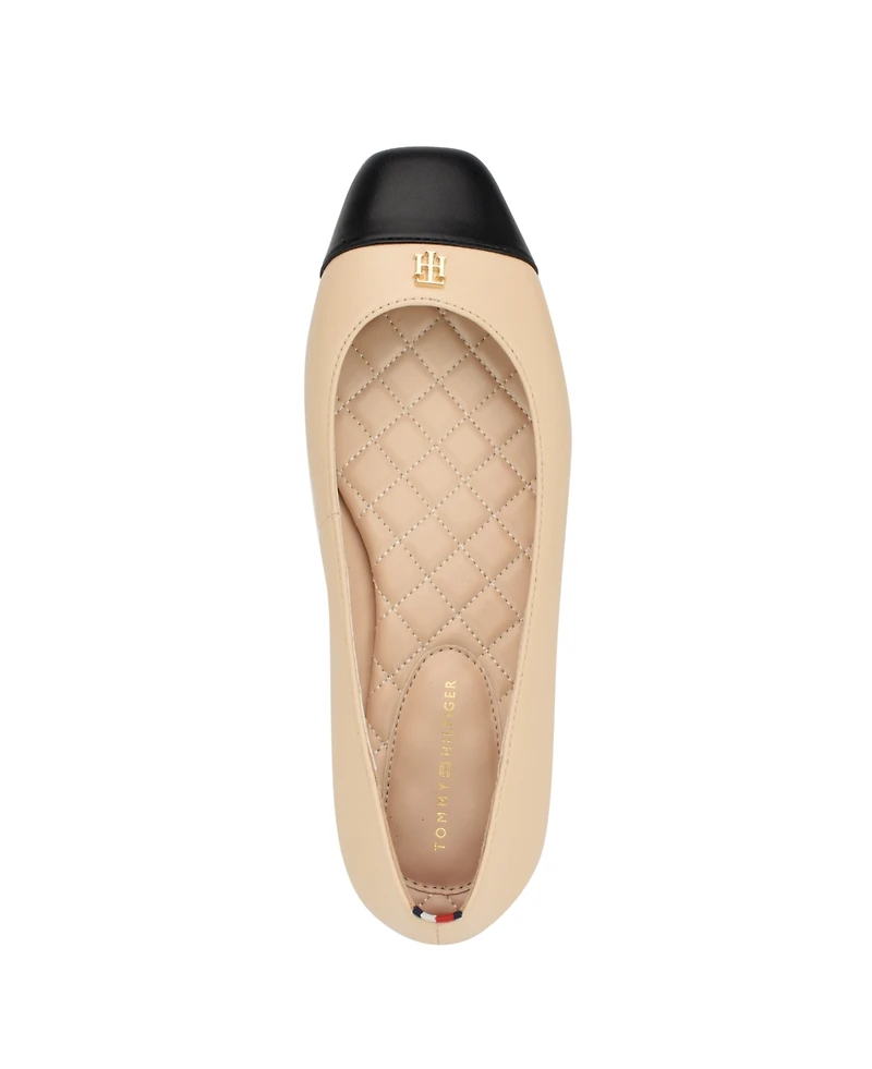 Tommy Hilfiger Women's Bekim Cap Toe Ballet Flats