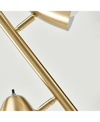 Jacob 64" Led Tree Floor Lamp with 3 Rotating Adjustable Heads