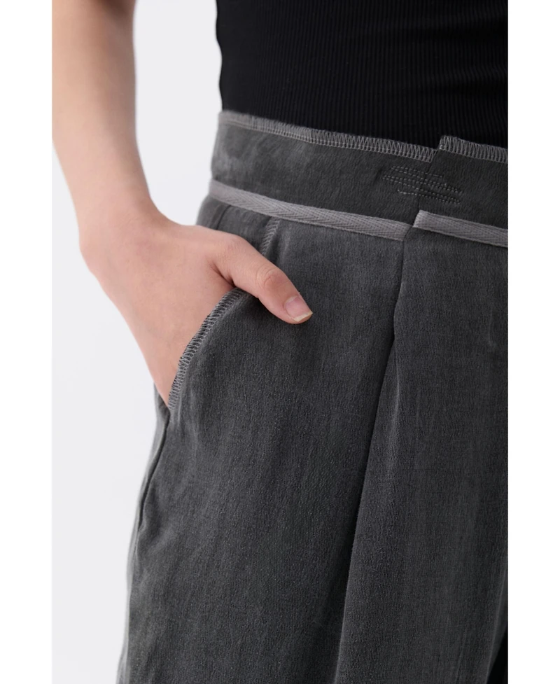 Nocturne Women's Pleated Palazzo Pants