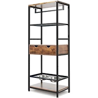 Streamdale Furniture Premium Dog Feeding Station with Storage and Adjustable Height