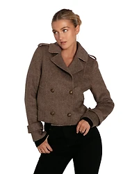 Belle & Bloom Better Off Military Peacoat