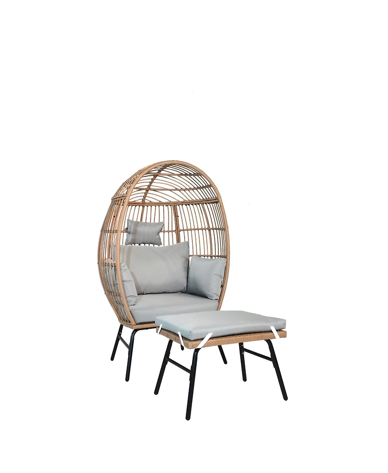 Streamdale Spacious 400 lb Capacity Egg Chair for Ultimate Relaxation