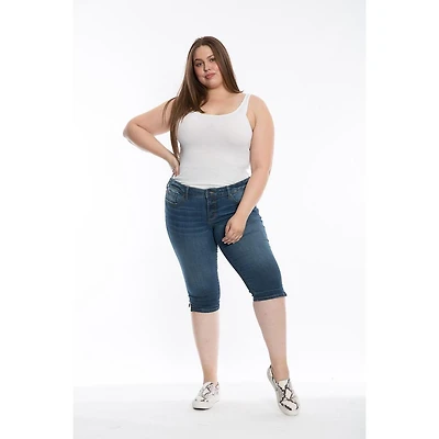 Slink Jeans Plus Denim Crop