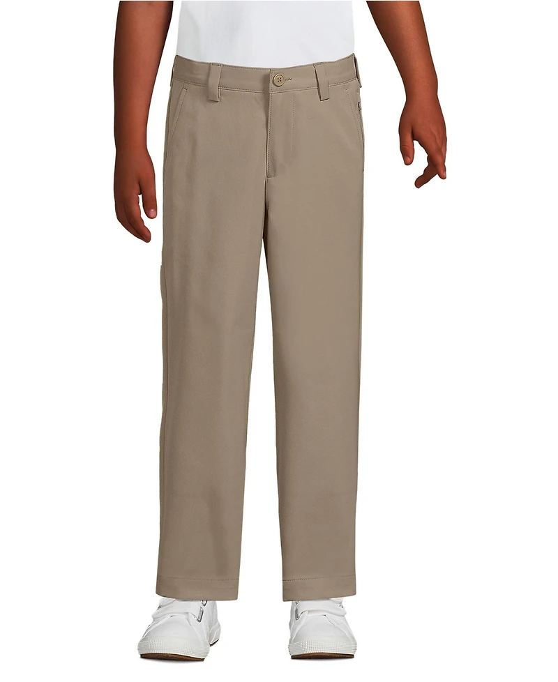 Lands' End Little Boys Iron Knee Active Performance Chino Pants