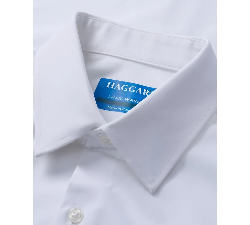 Haggar Men's Classic-Fit Smart Wash Dress Shirt
