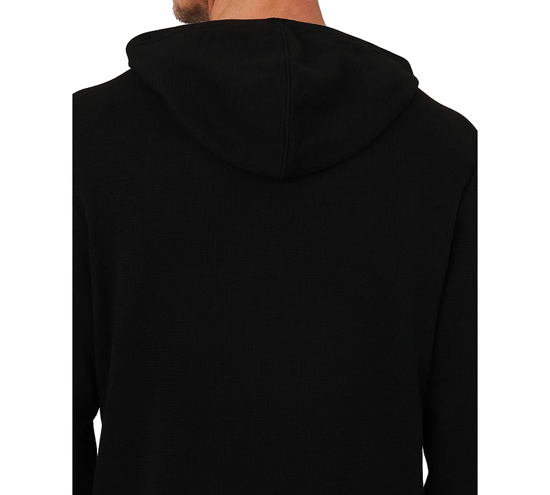 Lacoste Men's Thermal Sleep Waffle Hoodie