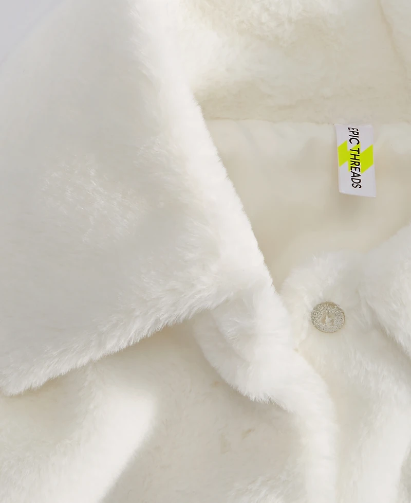 Epic Threads Toddler Girls Faux-Fur Jacket
