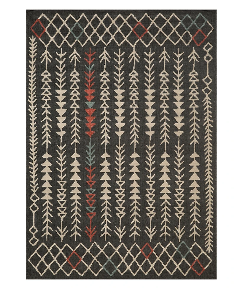 Lr Home Trixie 8'x9'9" Outdoor Area Rug