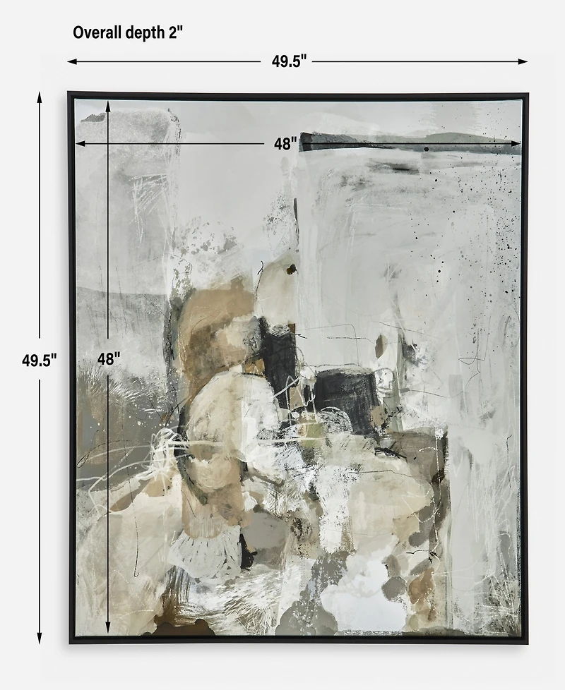 Uttermost Solace Framed Canvas