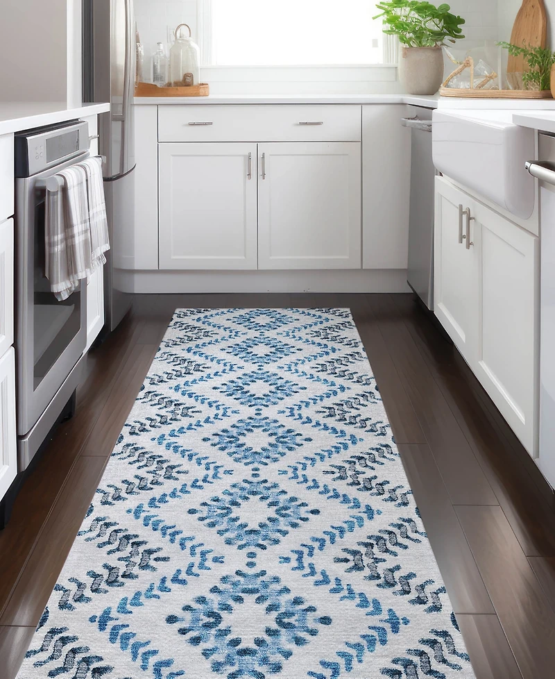 Addison Chantille Machine Washable ACN684 2'3"x7'6" Runner Area Rug