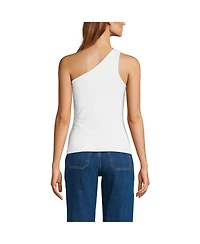 Lands' End Women's Slender One Shoulder Top