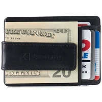 Alpine Swiss Mens Rfid Safe Slim Magnetic Money Clip Leather Front Pocket Wallet