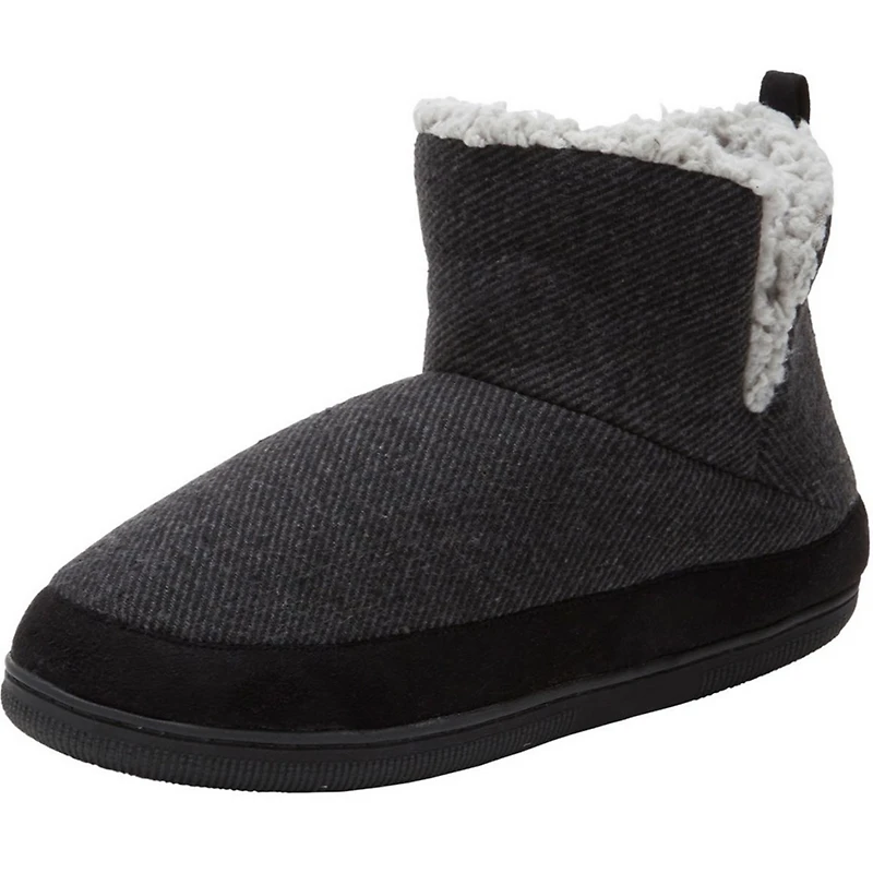 KingSize Men's Sherpa Lined Comfort Slipper Boot