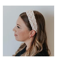 Women's Blushing Braid Headband - Pink