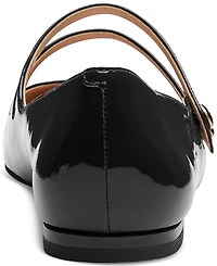 Coach Women's Winley Double Buckle Mary Jane Ballet Flats