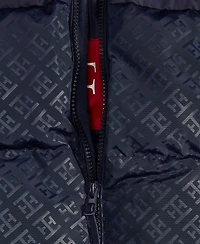 Tommy Hilfiger Men's Mixed-Media Puffer Jacket