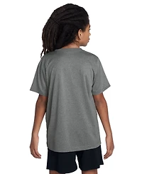 Nike Boys and Girls 6-20 Legend Swoosh-Logo Crewneck Dri-fit T-Shirt