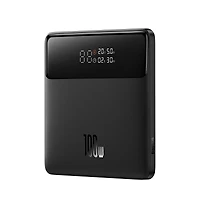 Baseus Blade2 Portable Charger 12000mAh Power Bank 65W Fast-Charging - Black