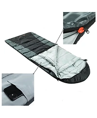 Alpine Swiss Sleeping Bag Adult Waterproof All Season Camping Backpacking Hiking
