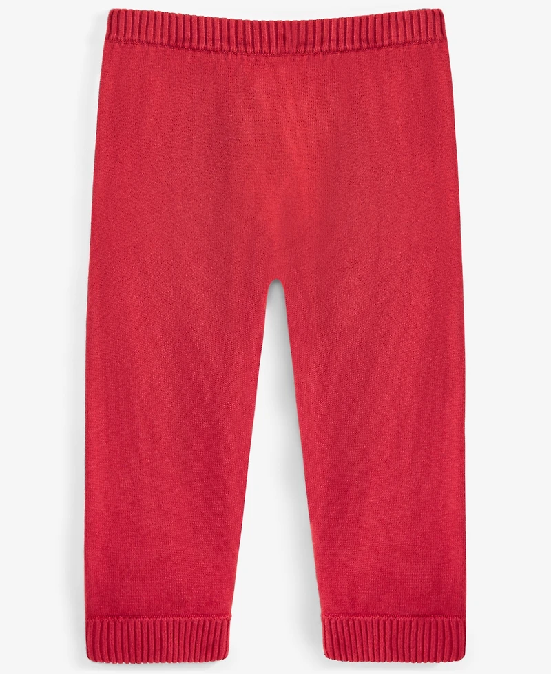 First Impressions Baby Cotton Sweater Pants, Created for Macy's