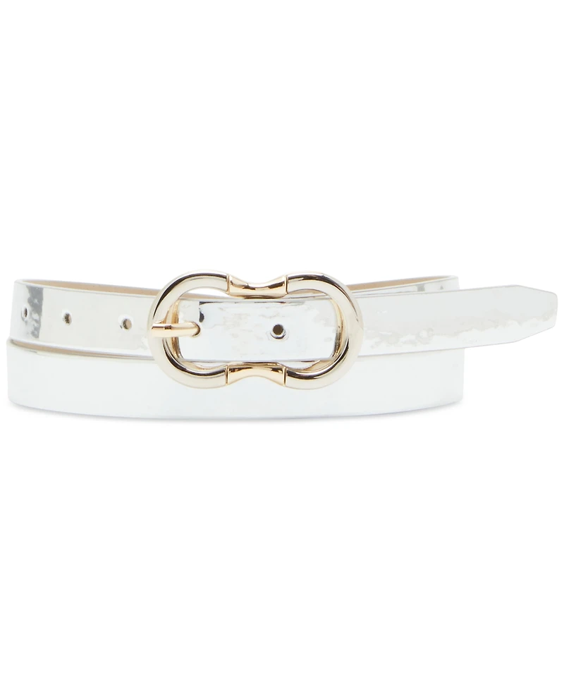 Steve Madden Women's 3-Pc. Faux-Leather Belt Set