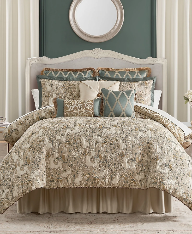 Waterford Anora 6 Piece Comforter Set, Queen