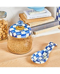 Mackenzie-Childs Royal Check Spoon Rest