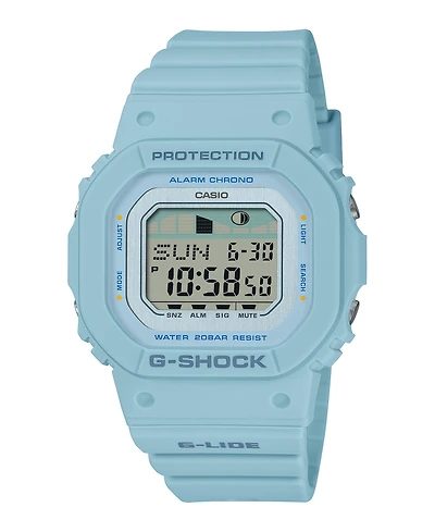G-Shock Unisex Digital Blue Resin Watch, 40.5mm GLXS5600-2
