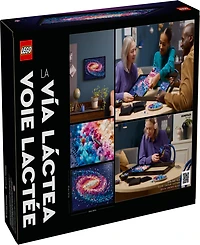 Lego The Milky Way Galaxy 31212 3D Effect Wall Decor Building Set, 3,091-Pieces