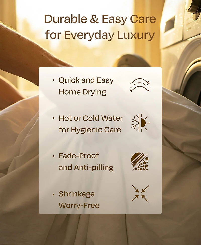 California Design Den Luxury Bed Sheets Set - 800 Thread Count 100% Cotton Sheets, Deep Pocket, Soft