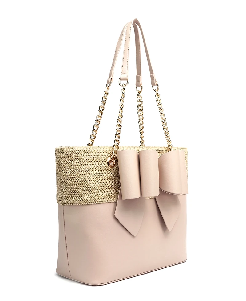 Like Dreams Daisy Bowtie Dual Tote Bag