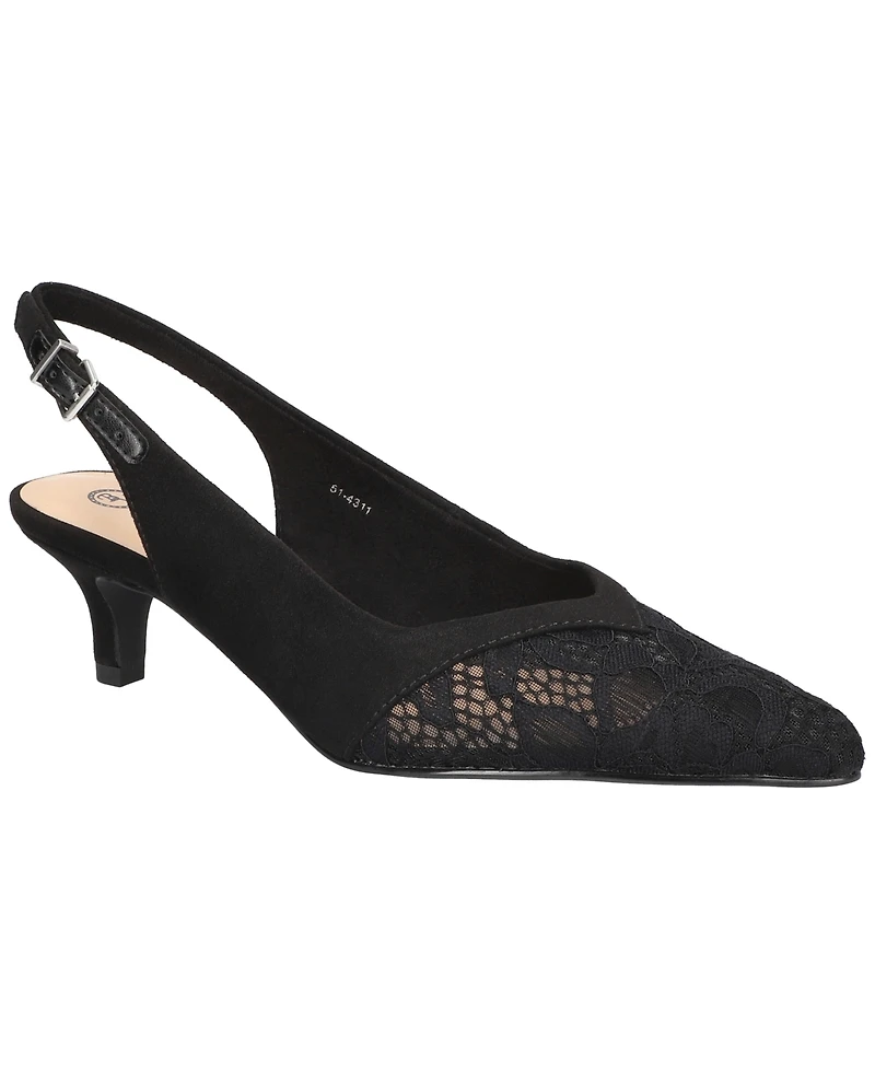 Bella Vita Women's Marquette Slingback Pumps