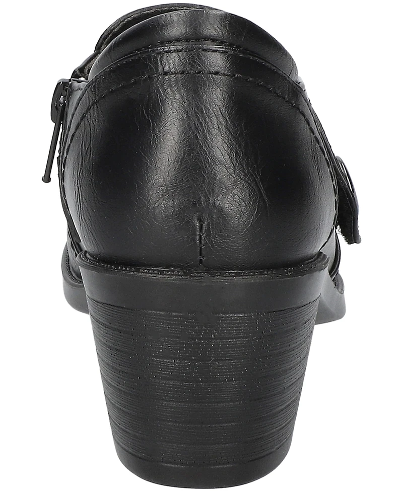Easy Street Women's Ballad Block Heel Shooties