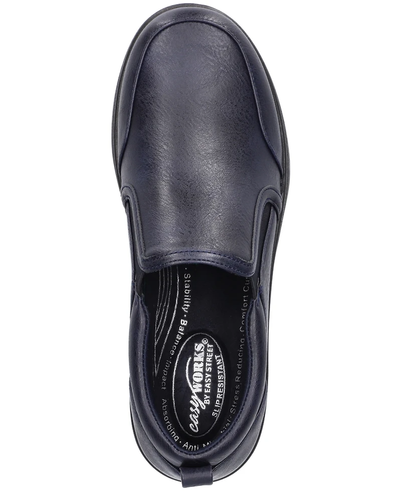 Easy Street Women's Garland Slip Resistant Flats