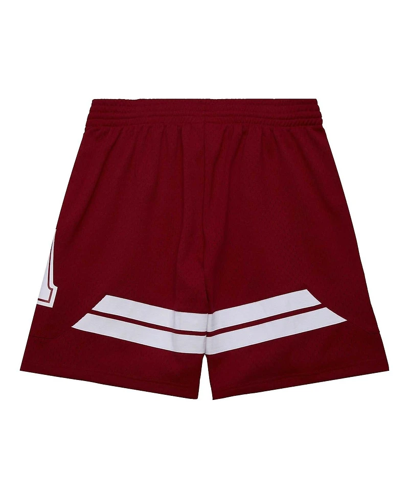 Mitchell & Ness Men's Crimson Alabama Tide 2003/04 Throwback Jersey Shorts