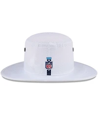 New Era Men's White Tennessee Titans 2024 Nfl Training Camp Panama Bucket Hat