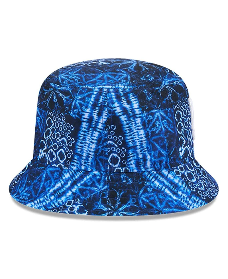 New Era Men's Royal New York Giants Shibori Bucket Hat