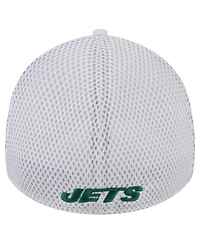 New Era Men's White York Jets Breakers 39THIRTY Flex Hat