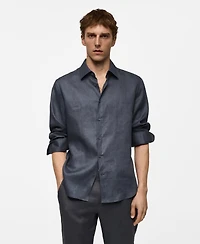 Mango Men's Linen Shirt