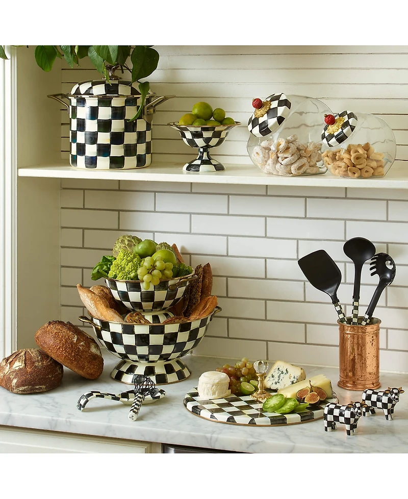 Mackenzie-Childs Cow Salt & Pepper Shaker Set