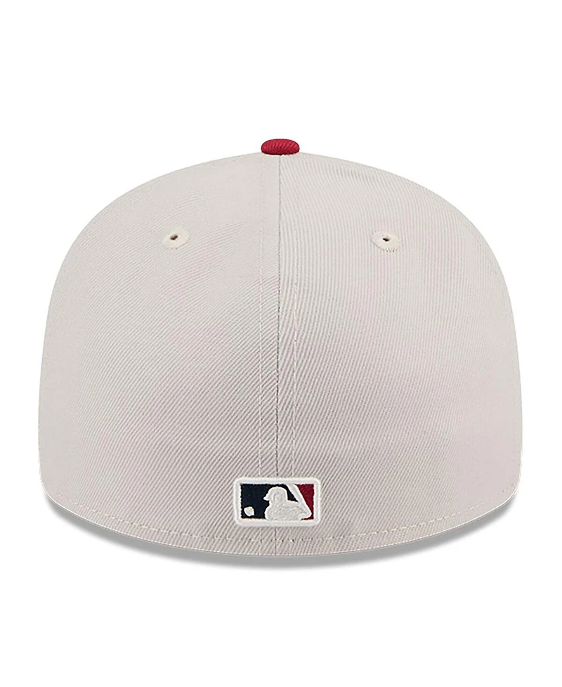 New Era Men's Red San Diego Padres 2024 Fourth of July Low Profile 59FIFTY Fitted Hat
