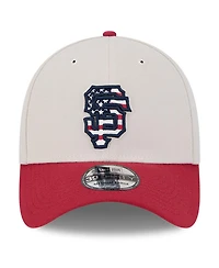 New Era Men's Red San Francisco Giants 2024 Fourth of July 39THIRTY Flex Hat