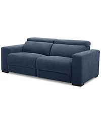 Nevio -Pc. Fabric Power Headrest Sectional with Motion Chairs